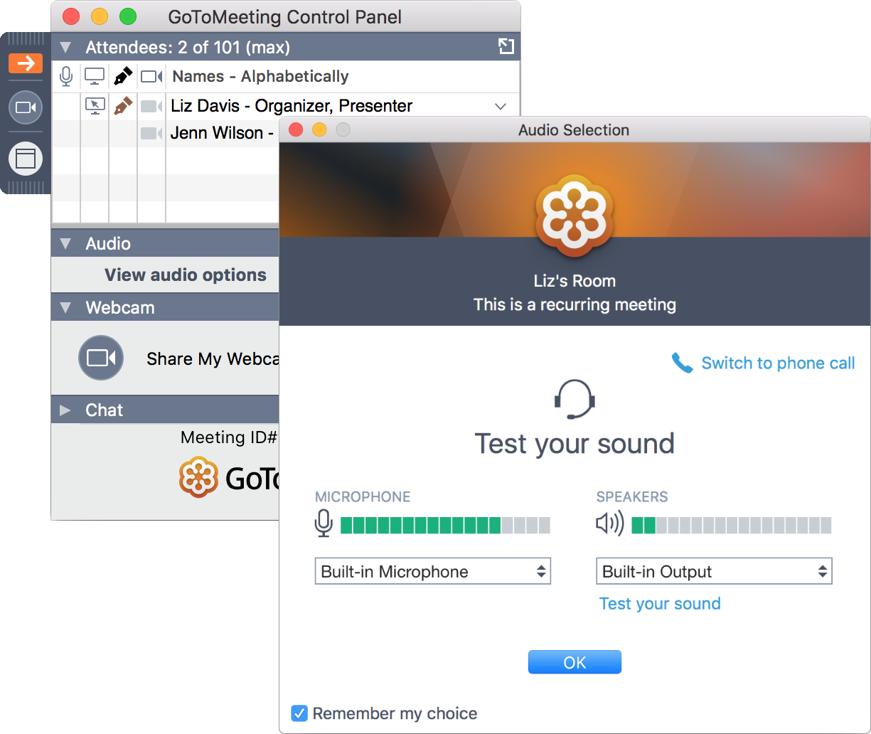 Gotomeeting recording manager download mac installer